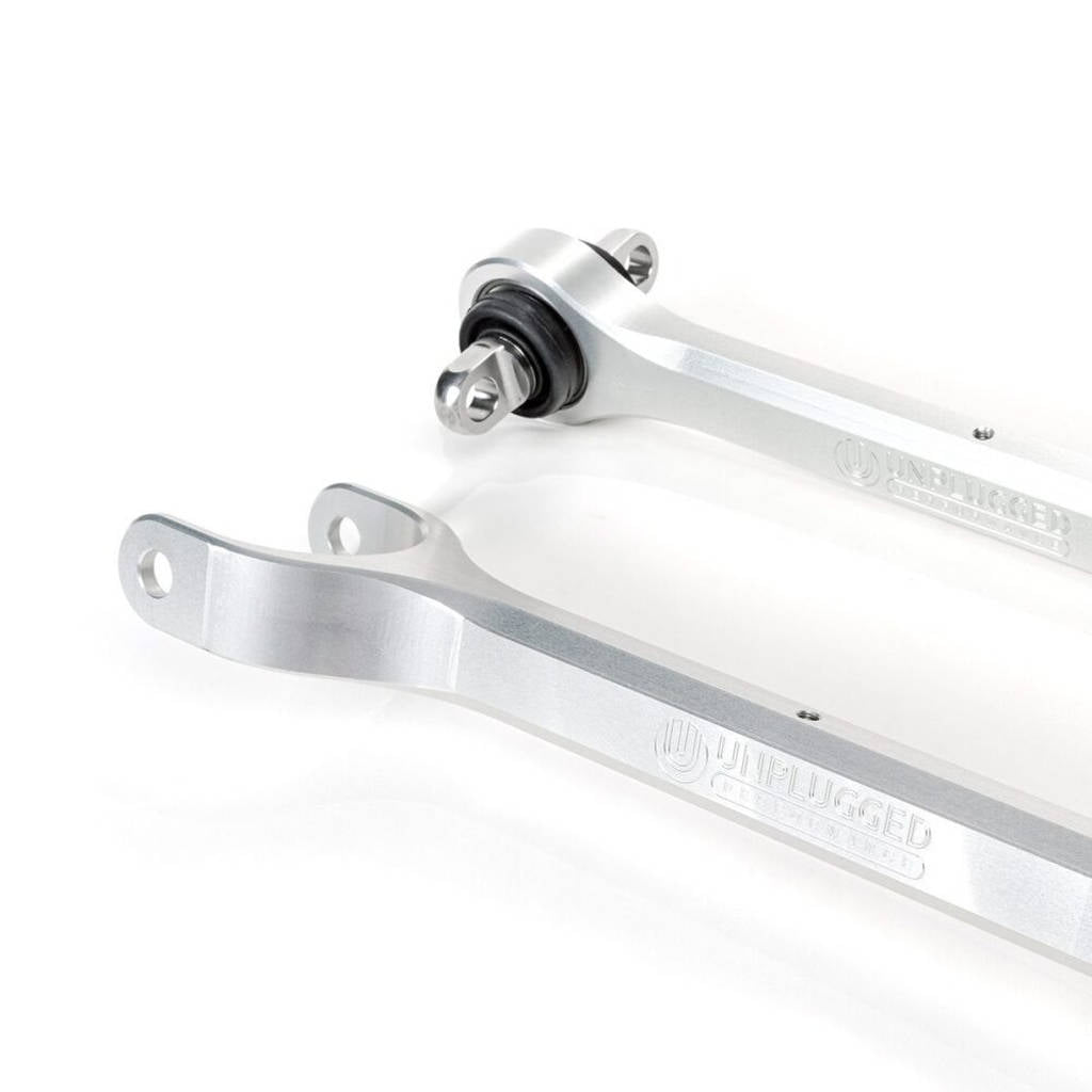 UNPLUGGED PERFORMANCE UP-MSMX2-115-1.1 Billet Rear Lower Arm Set-Lower Fore Link (Fits Model S/X 2021+) for TESLA Model S2 / X2 2021+ Photo-1 