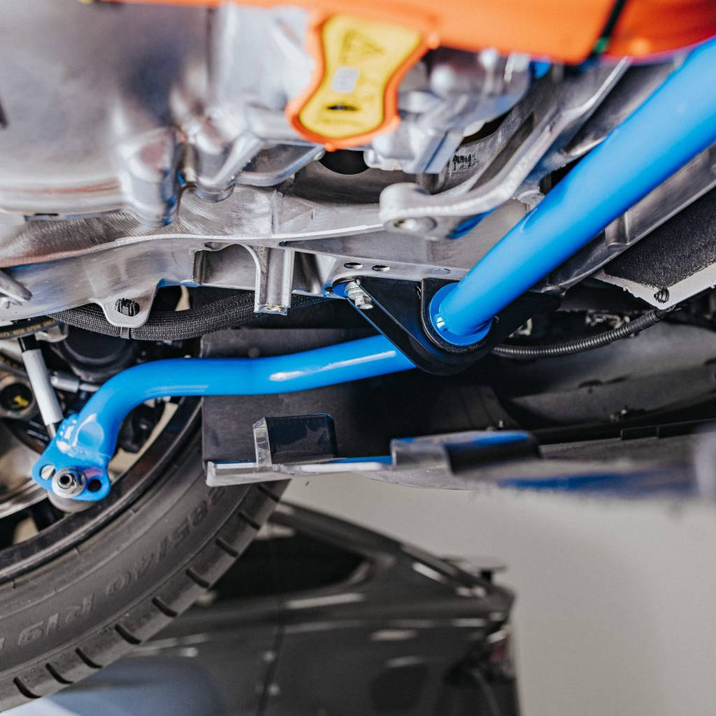 UNPLUGGED PERFORMANCE UP-MSMX2-104-1.1 Rear Sway Bar-3 Way Adjustable for TESLA Model S2 / X2 2021+ Photo-5 