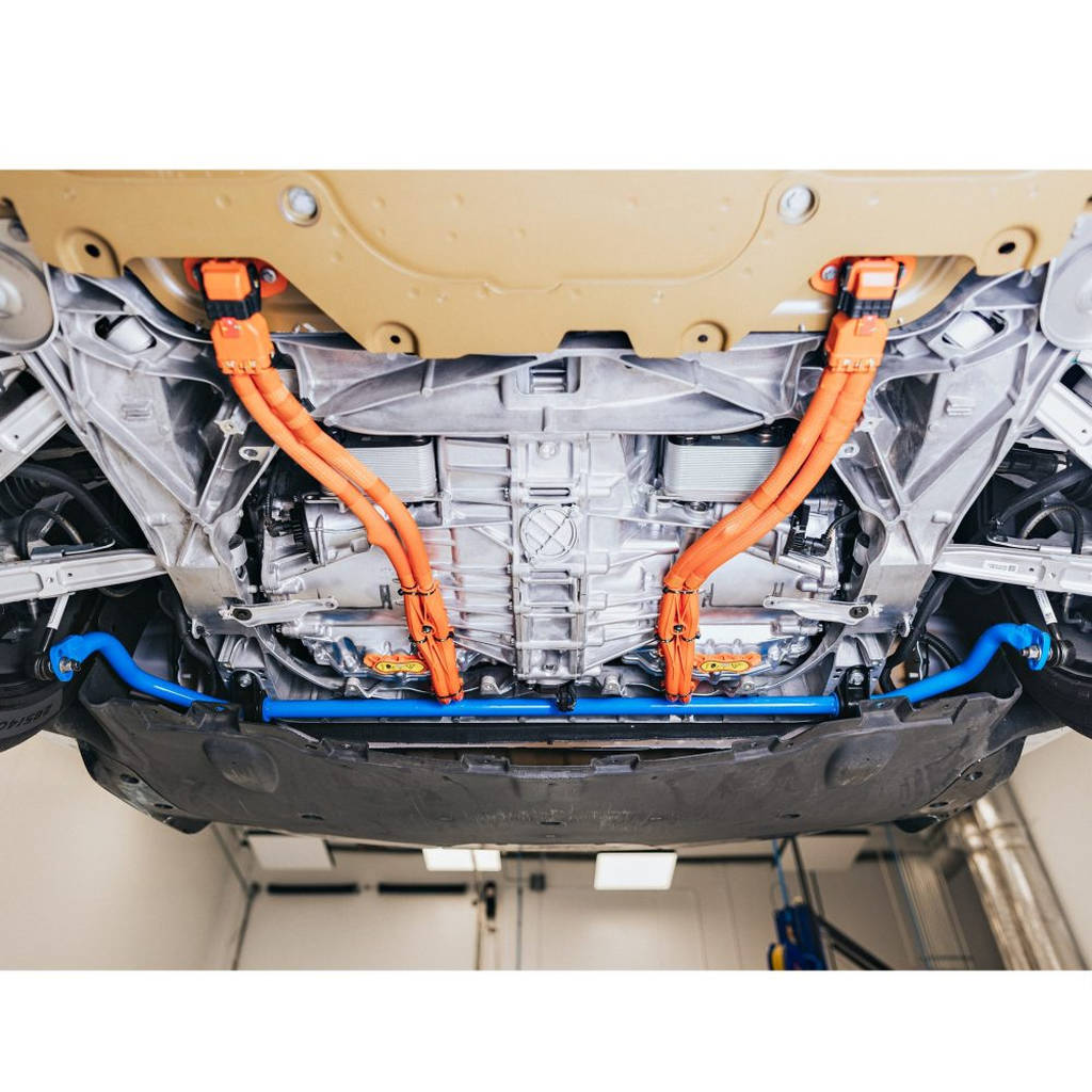 UNPLUGGED PERFORMANCE UP-MSMX2-104-1.1 Rear Sway Bar-3 Way Adjustable for TESLA Model S2 / X2 2021+ Photo-6 
