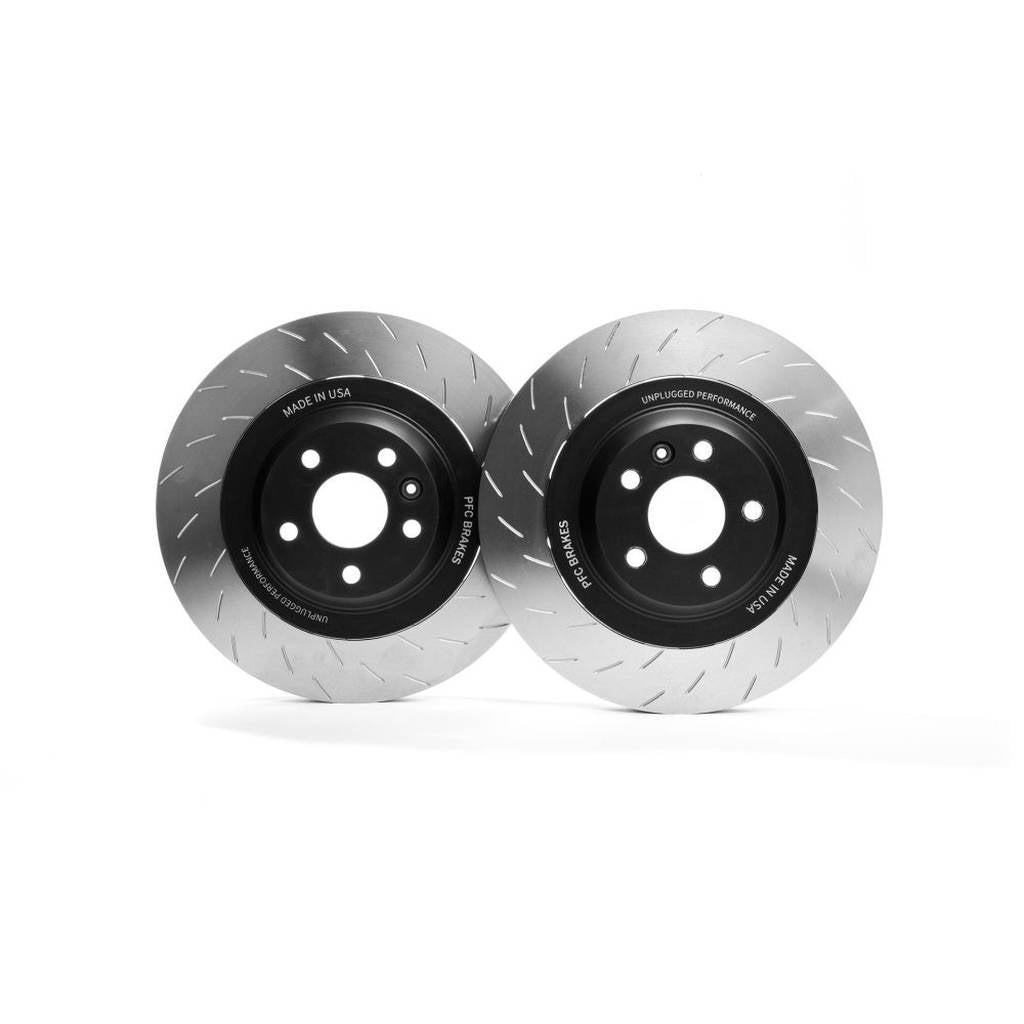 UNPLUGGED PERFORMANCE UP-MSMX2-110-1.1 Replacement: UP x PFC Large Sweep High Performance 2pc Rotors, Rear Set PFC Code: 365.600.63 (LH) x 1 365.600.64 (RH) x 1 for TESLA Model S2 / X2 2021+ Photo-5 