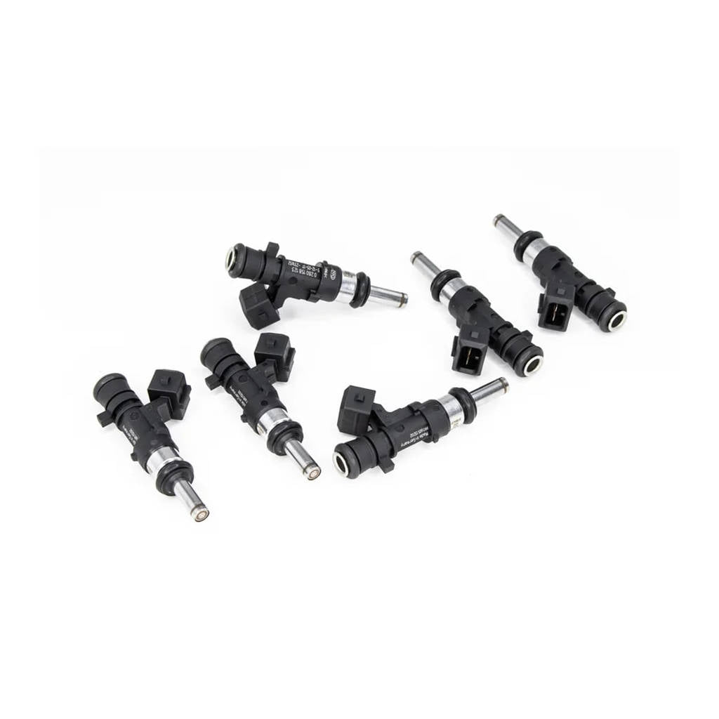 DEATSCHWERKS 17MX-00-0850-6 Set of 6 850cc Injectors for Porsche 911 997.1 3.6L turbo 2005-09 Photo-0 