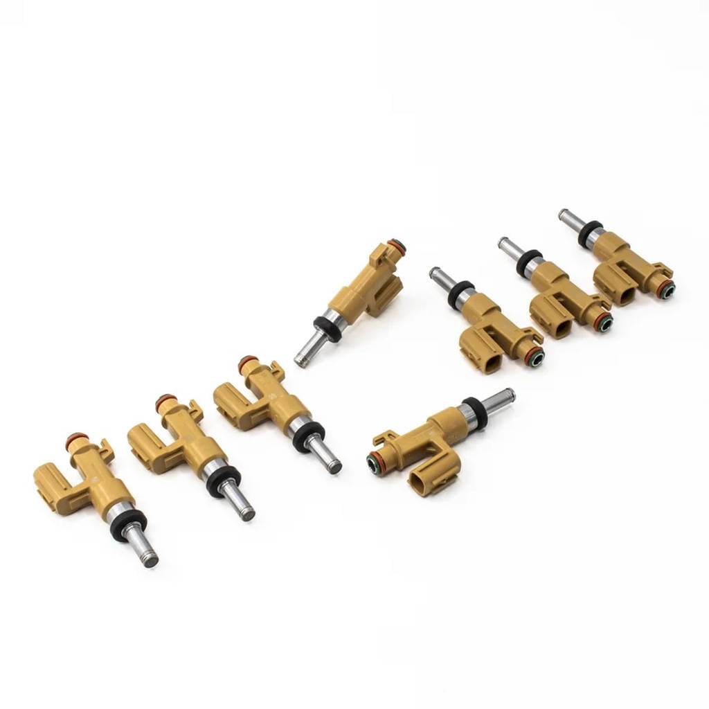 DEATSCHWERKS 21TTX-00-0650-8 Set of 8 650cc Injectors for Toyota Tundra, Sequia, Land Cruiser 2007-15 Photo-0 