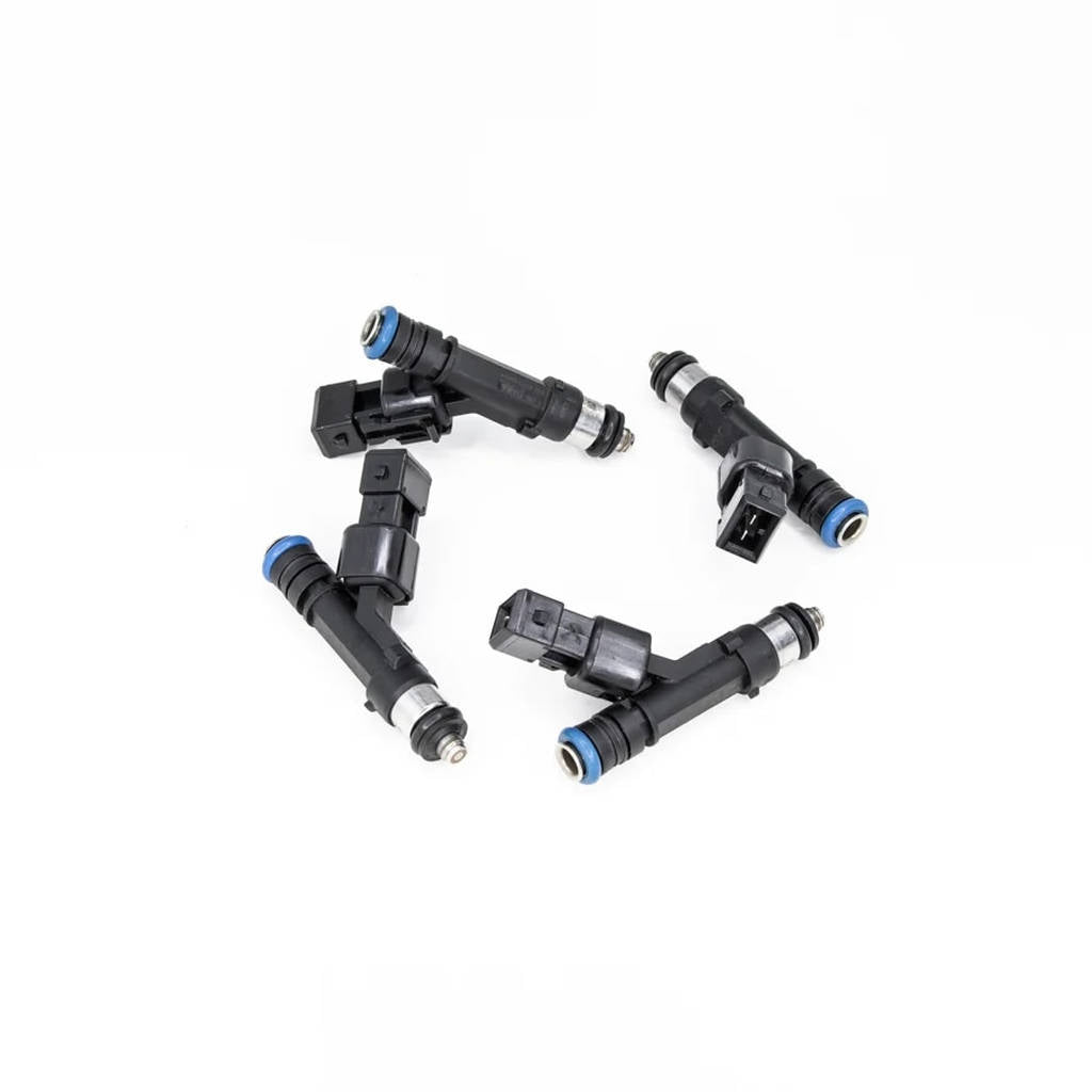 DEATSCHWERKS 18U-09-0900-4 Set of 4 Injectors 900cc for Volvo 240/740/940 Red Block 1985-98, BMW M3 1988-91 Photo-0 