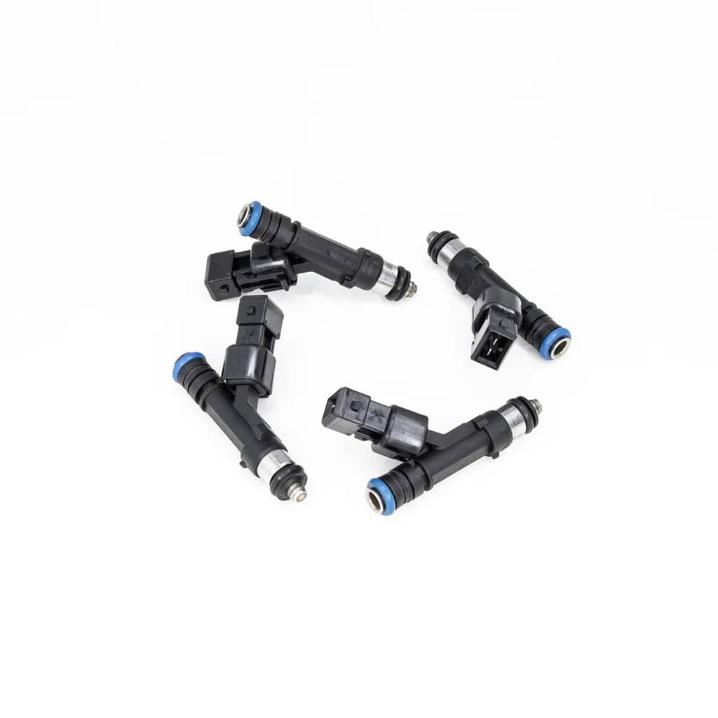 DEATSCHWERKS 18U-09-0440-4 Set of 4 440cc Injectors for Volvo 240/740/940 Red Block 1985-98, BMW M3 1988-91 Photo-0 