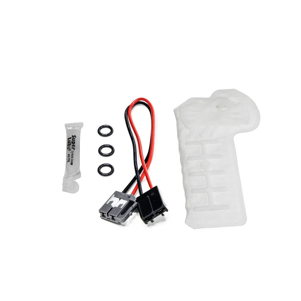 DEATSCHWERKS 9-1061 DW300C Series, 340lph compact fuel pump without mounting clips, and install kit for 2016+ Infinity Q50 Photo-0 