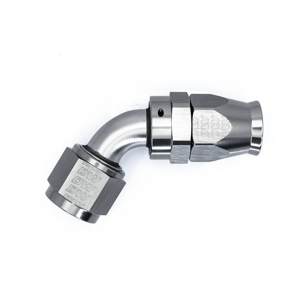 DEATSCHWERKS 6-02-0877 10 AN Female Flare Swivel (Incl Ferule/Olive) 60-degree Hose End PTFE, anodized DW titanium Photo-0 