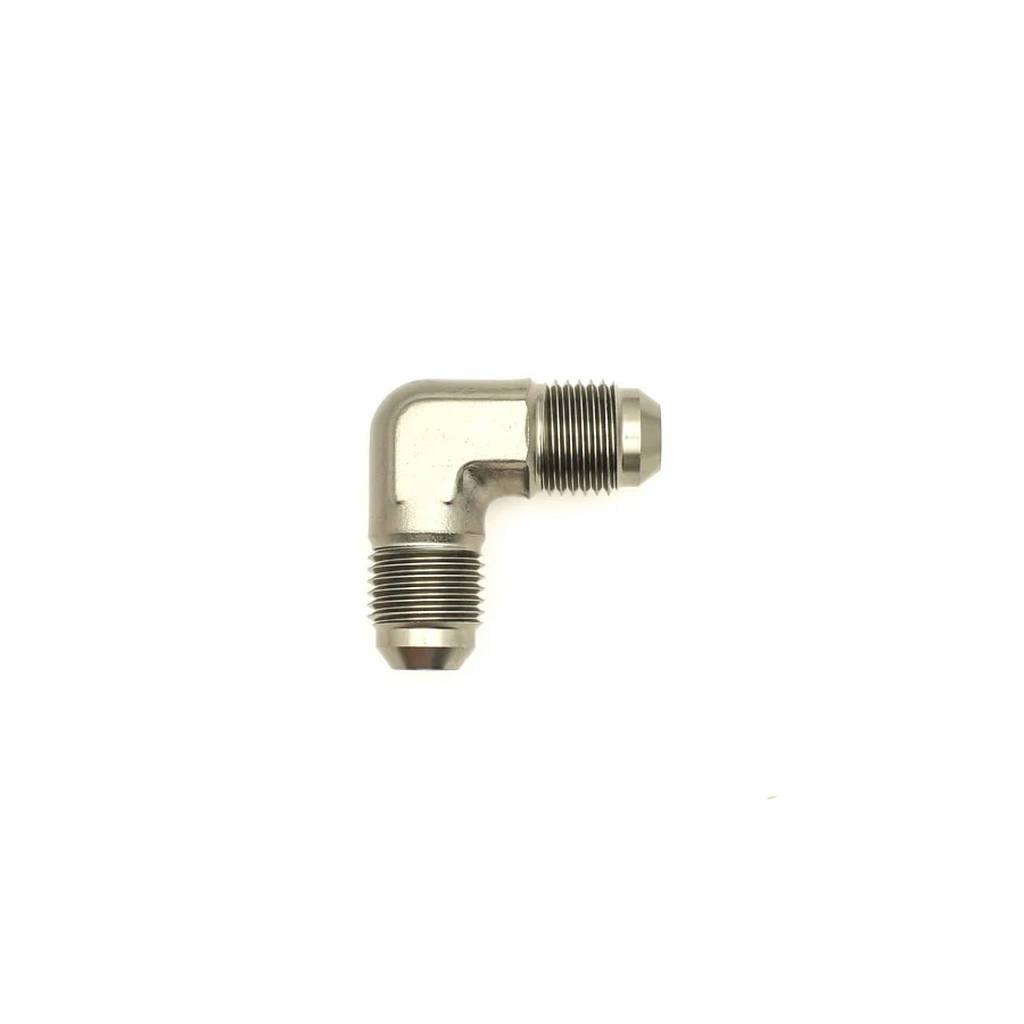 DEATSCHWERKS 6-02-0207 6AN Male Flare to 6AN Male Flare 90-degree Fitting Photo-0 