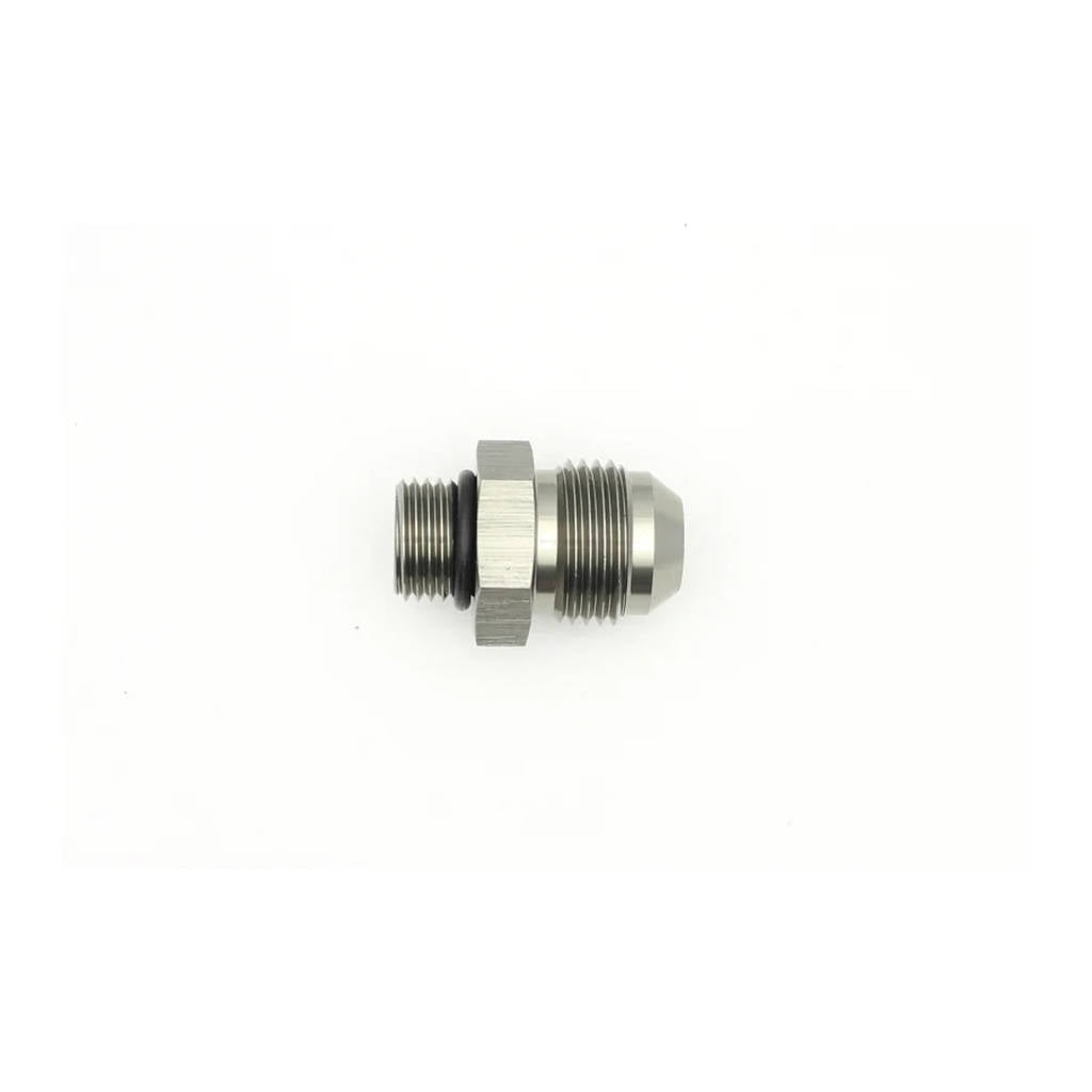 DEATSCHWERKS 6-02-0405 6AN ORB Male to 8AN Male Flare Adapter (incl O-Ring) Photo-0 