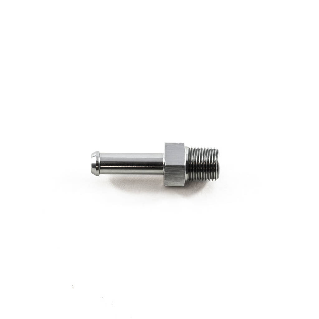 DEATSCHWERKS 6-02-0915 1/8 inch NPT Male Thread to 1/4 inch Single Hose Barb Adapter Photo-0 