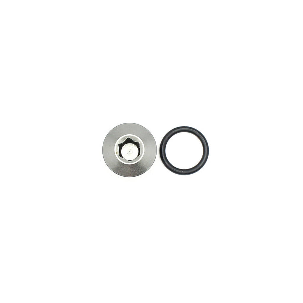 DEATSCHWERKS 6-02-0717 6AN ORB Male Plug, Low Profile Internal Allen/Hex (incl O-Ring) Photo-0 