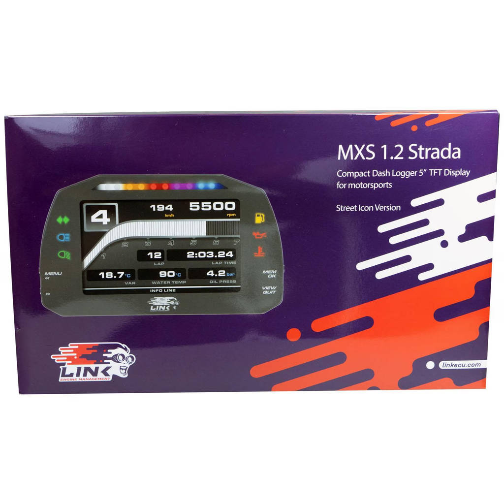 LINK ECU 100-0168 AIM MXS 5" Dash - Street Edition Photo-2 