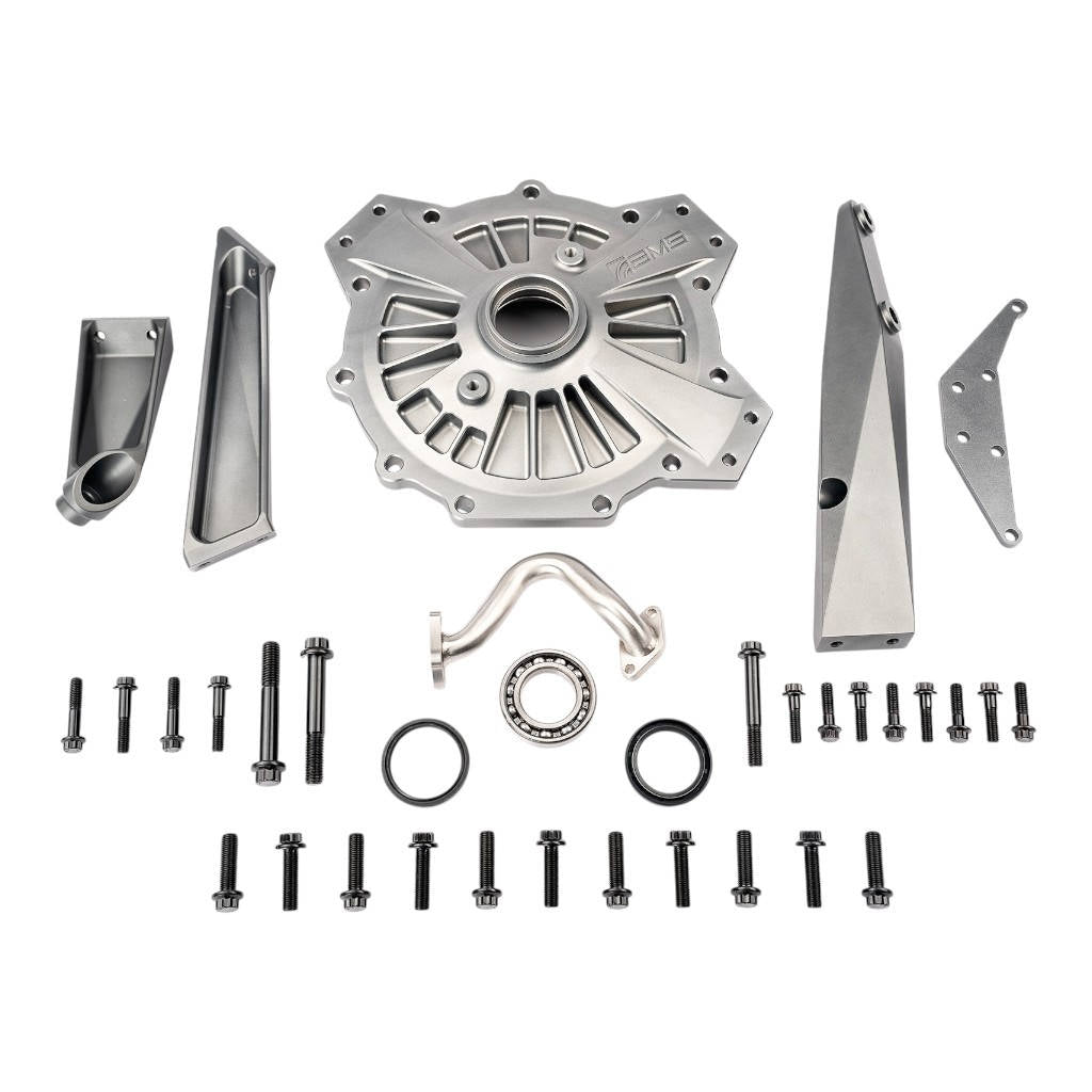 AMS ALP.37.03.0005-1 Reinforced Differential Cover and Transmission Brace for AUDI R8 / LAMBORGHINI Huracan Photo-1 