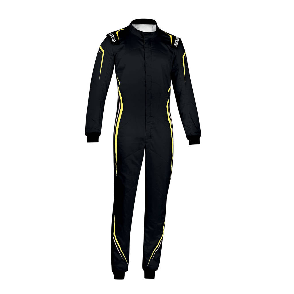 SPARCO 00114650NRGF Racing suit PRIME (R568), FIA 8856-2018, black/yellow, size 50 Photo-0 