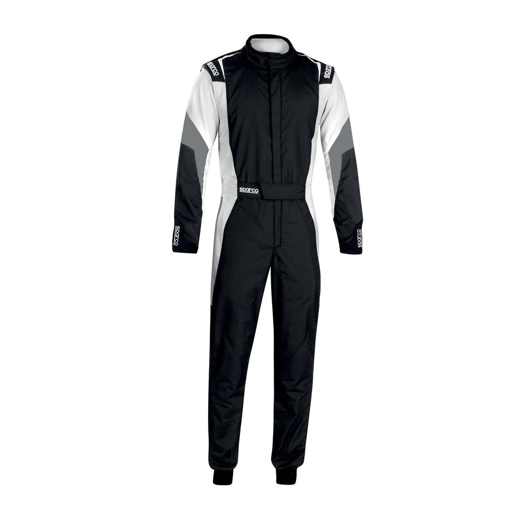 SPARCO 00114466NBGR COMPETITION Racing suit 2022, FIA 8856-2018, black/white/grey, size 66 Photo-0 