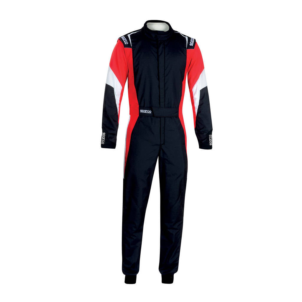 SPARCO 00114466NRRB COMPETITION Racing suit 2022, FIA 8856-2018, black/red, size 66 Photo-0 