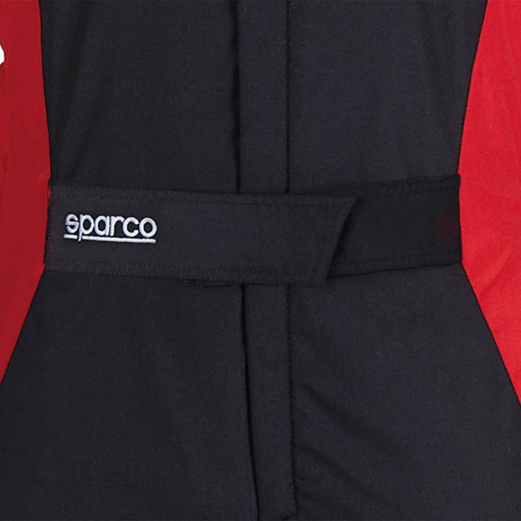 SPARCO 001144L50NRRB COMPETITION LADY R567 Racing suit, FIA 8856-2018, black/red, size 50 Photo-3 