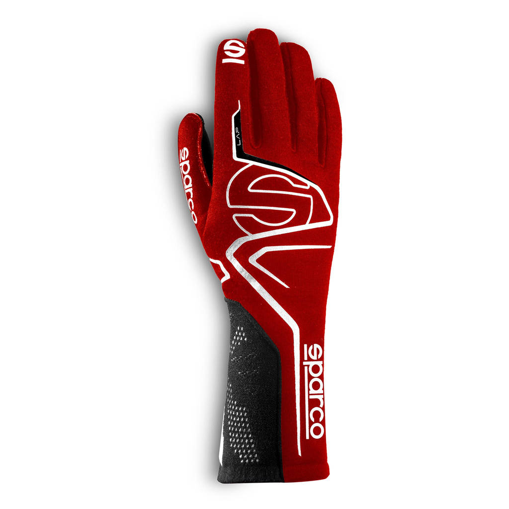 SPARCO 00131613RSNR LAP Racing gloves, FIA 8856-2018, red/black, size 13 Photo-0 