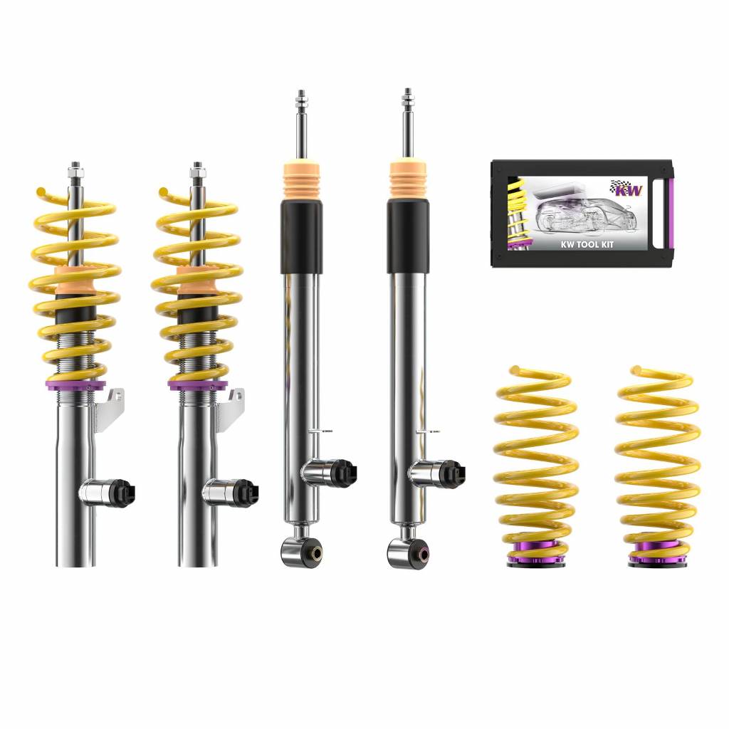 KW 39080059 Coilover Kit INOX DDC PLUG & PLAY VW Golf VIII; (CD) 12/20- Photo-0 