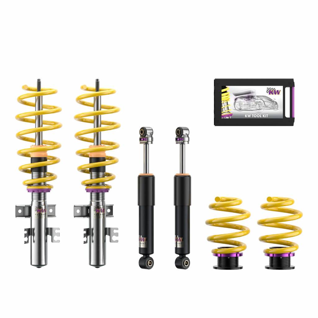 KW 180800AN Coilover Kit V2 COMFORT VW Bus T6 / T6.1, Multivan, Transporter; (7HC,7HCA,7HM,7HMA,7HK,7J0,7HKX0) 07/15- Photo-0 