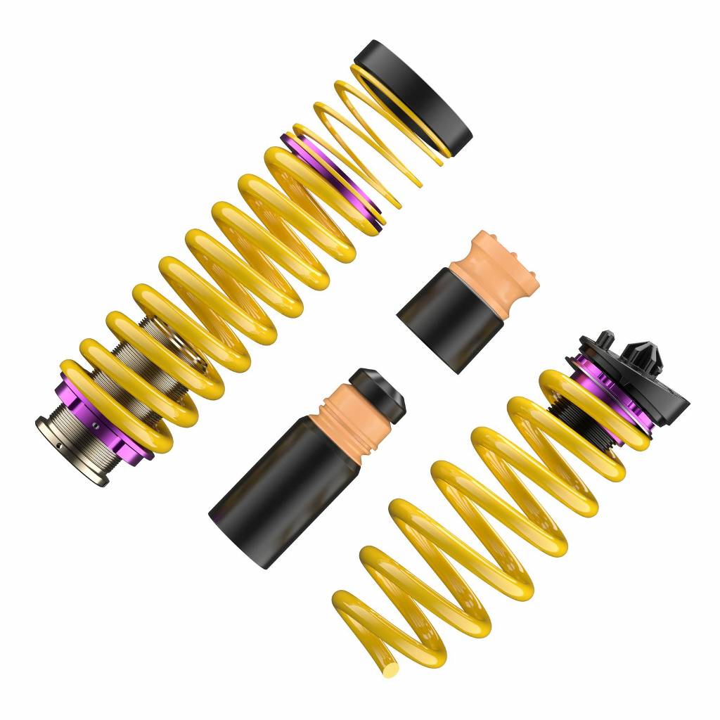 KW 253100BU Coilover Spring Kit AUDI RS4 (B9); (B8) without DRC 11/17- kW 331 FA 5-25 RA 5-30 Photo-1 