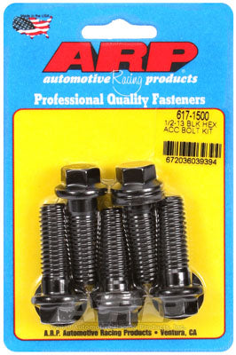 ARP 617-1500 SAE Bolt Kit 1/2-13 x 1.500 hex black oxide bolts Photo-0 