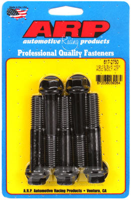 ARP 617-2750 SAE Bolt Kit 1/2-13 x 2.750 hex black oxide bolts Photo-0 