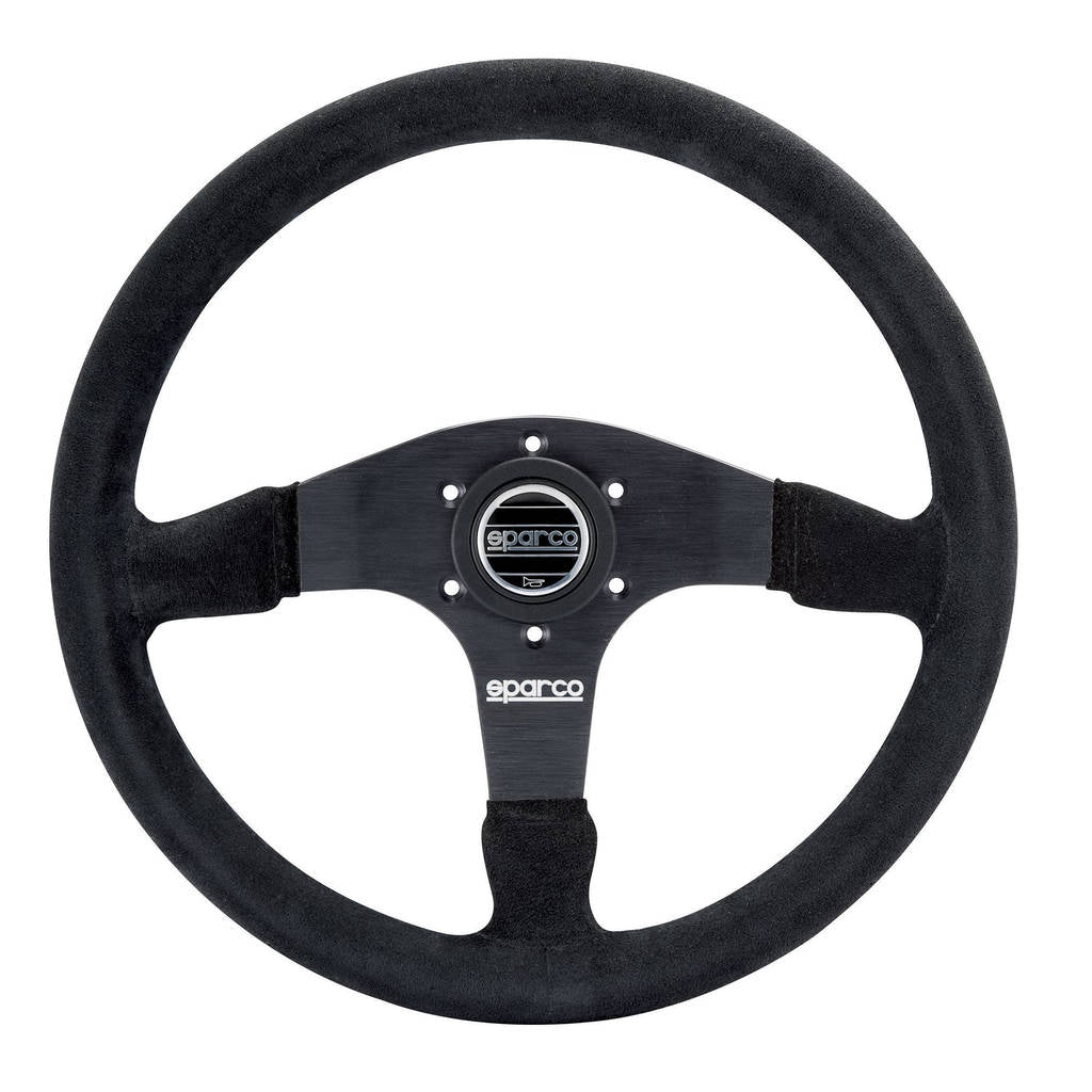 SPARCO 015R375PSN Steering wheel R375, suede, black, diam.350mm, reach 36mm Photo-0 