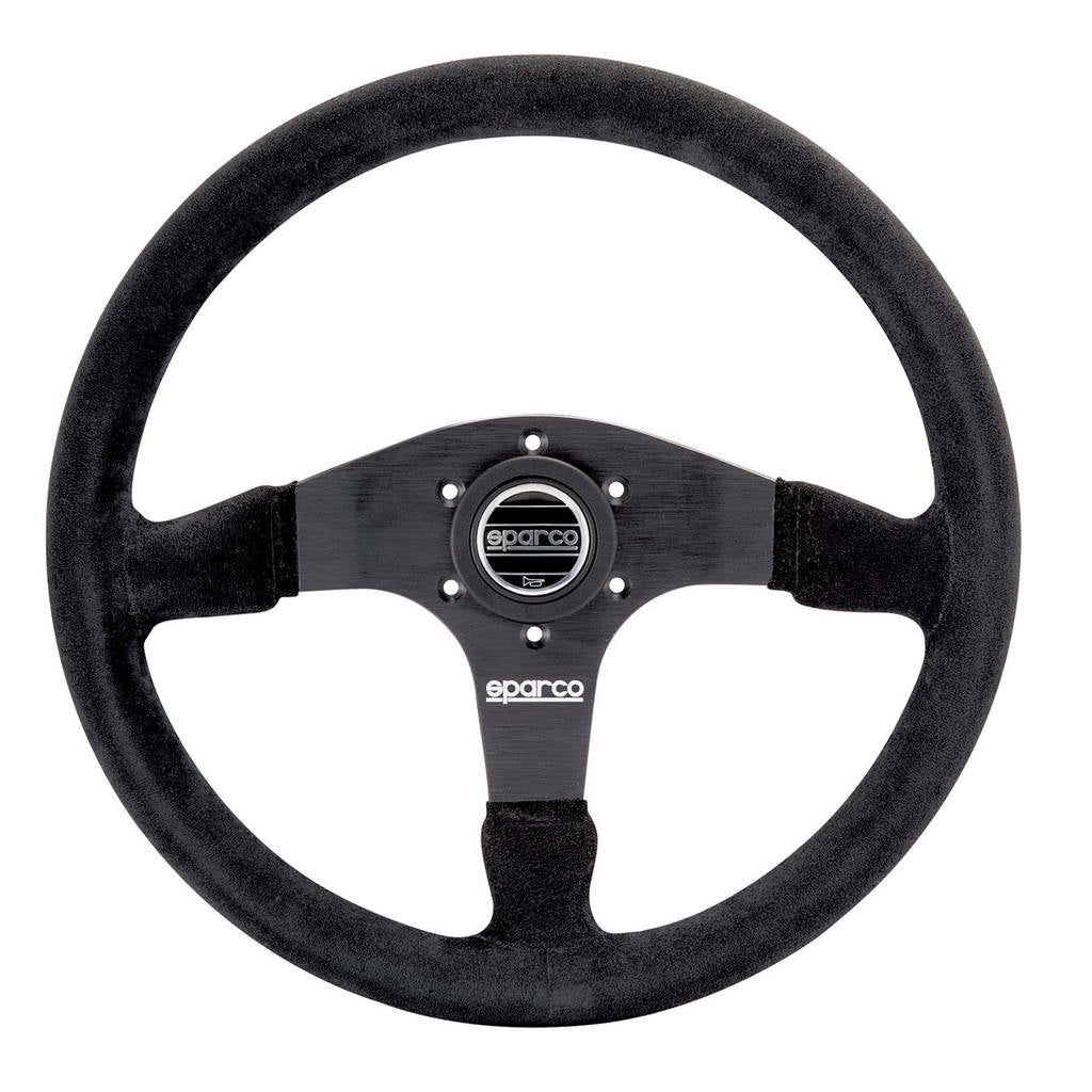 SPARCO 015R375PSN Steering wheel R375, suede, black, diam.350mm, reach 36mm Photo-1 