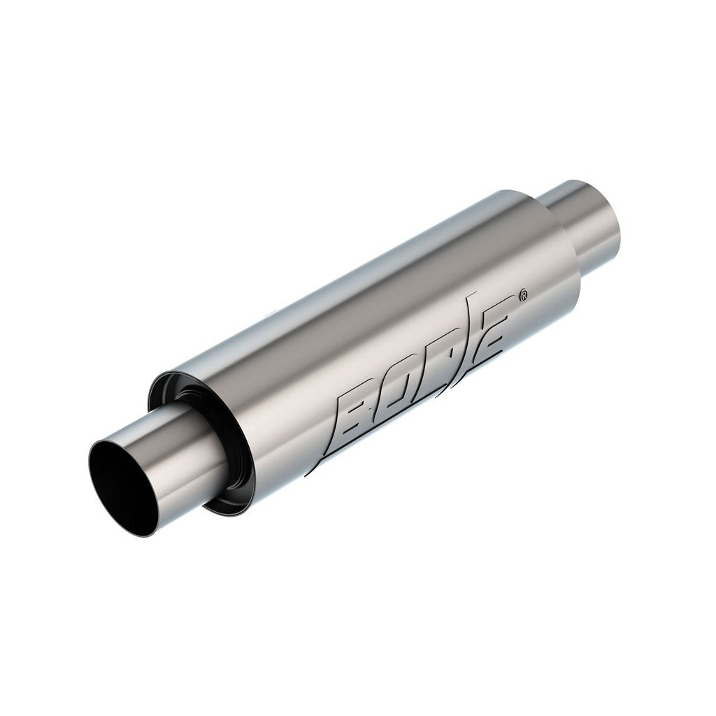 BORLA 401384 MUFFLER MULTICORE 2.5" IN/OUT 4" RDX 12" Photo-0 