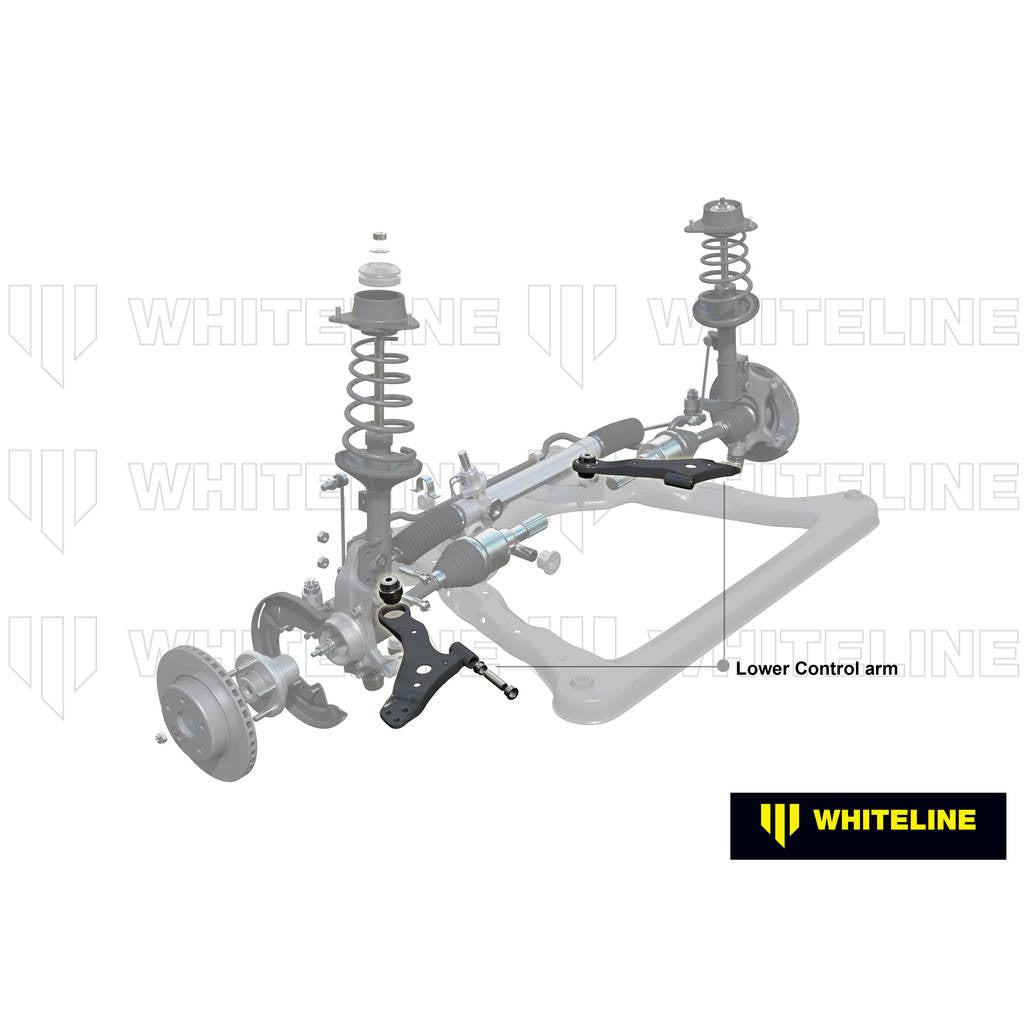 WHITELINE KTA291 Front Lower Control Arms for Subaru Impreza WRX STI 2011-2014 Photo-1 