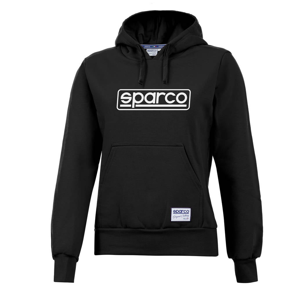 SPARCO 01316NR2M HOODIE LADY "FRAME", black, size M Photo-0 