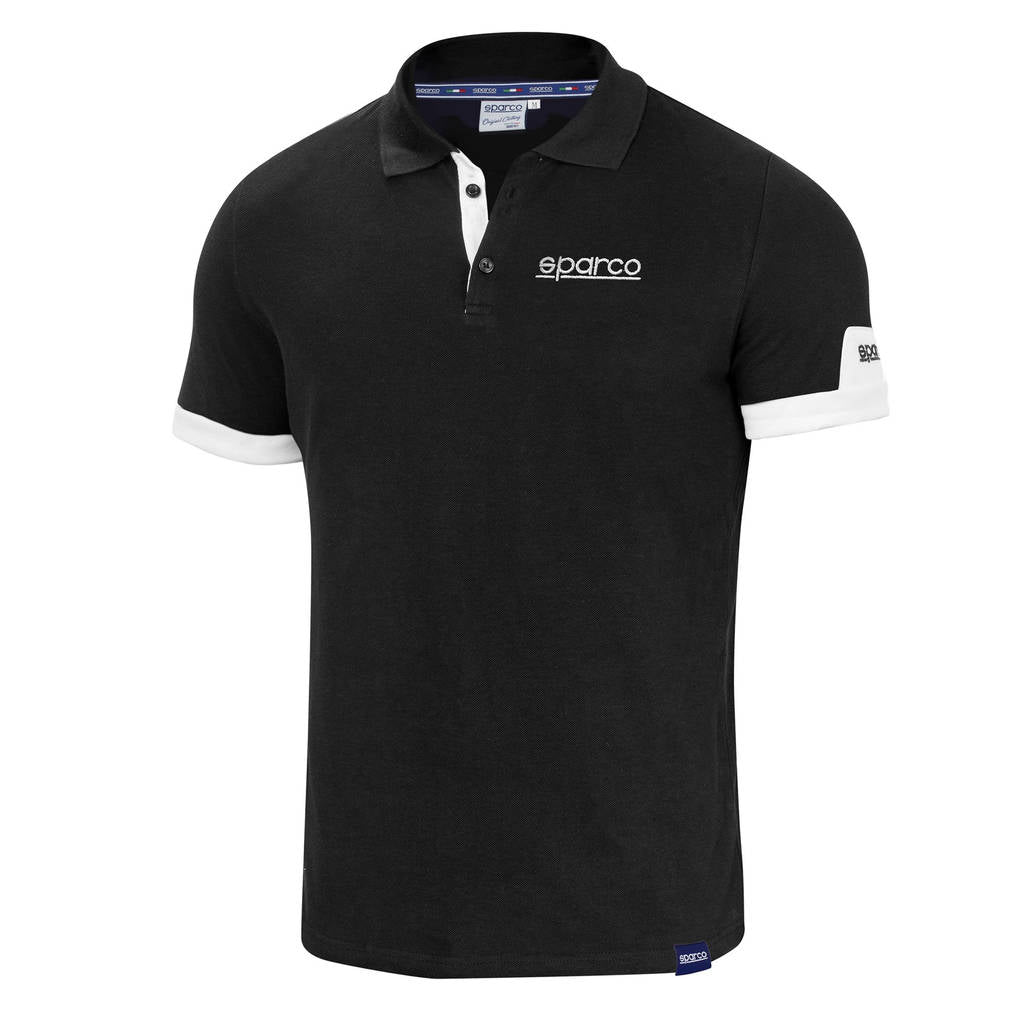 SPARCO 01322NR3L POLO "CORPORATE", black, size S\L Photo-0 
