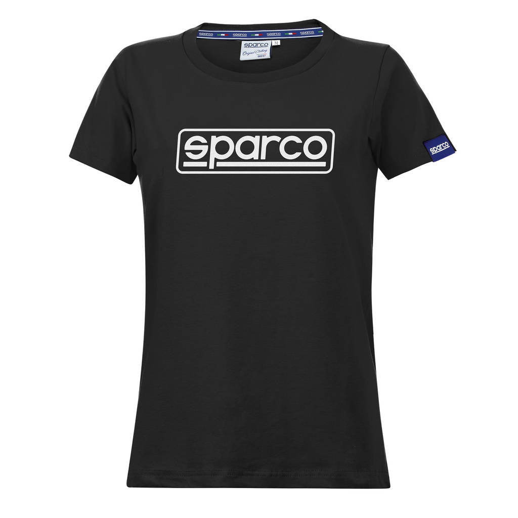 SPARCO 01325NR3L T-SHIRT LADY "FRAME", black, size L Photo-0 