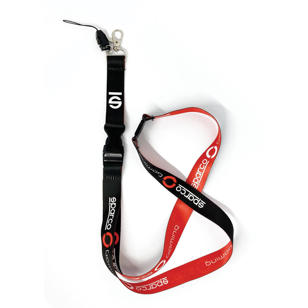 SPARCO 099103NRRS10 Lanyard SPARCO GAMING (Kit 10 pcs) Photo-0 