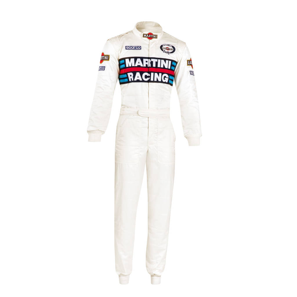 SPARCO 001144MR50BI MARTINI RACING Replica suit (R567), FIA8856-2018, white, size 50 Photo-0 