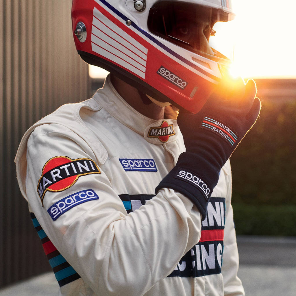 SPARCO 001144MR50BI MARTINI RACING Replica suit (R567), FIA8856-2018, white, size 50 Photo-2 