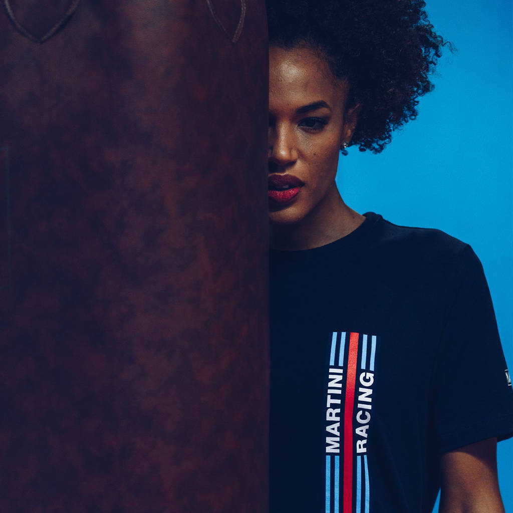 SPARCO 01339MRNR1S T-shirt BIG STRIPES MARTINI RACING, black, size S Photo-2 