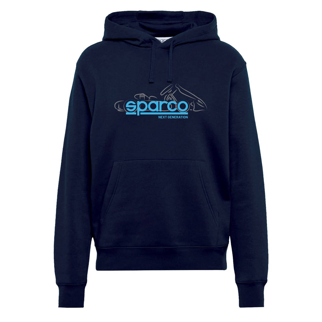 SPARCO 017024BM0304 HOODIE "NEXT GENERATION", navy blue, 3-4 years Photo-0 