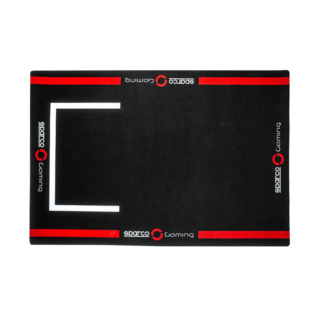 SPARCO 099101NRRS GAMING COCKPIT Floor mat, 180x120 cm Photo-0 
