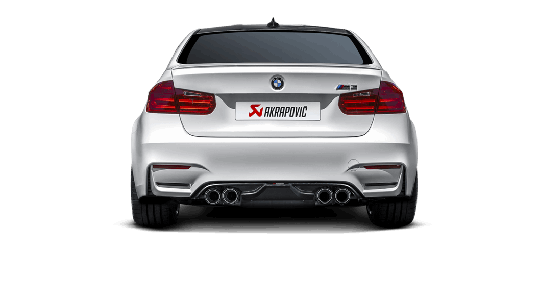 AKRAPOVIC M-BM/T/8H Slip-On Line (Titanium) BMW M3 (F80) 2014-2018 ECE Type Approval Photo-8 