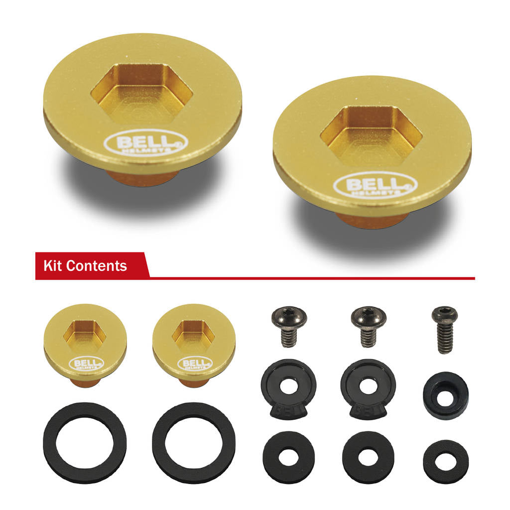 BELL 2020073 SV (SE06) Pivot kit & Screws, red Photo-1 