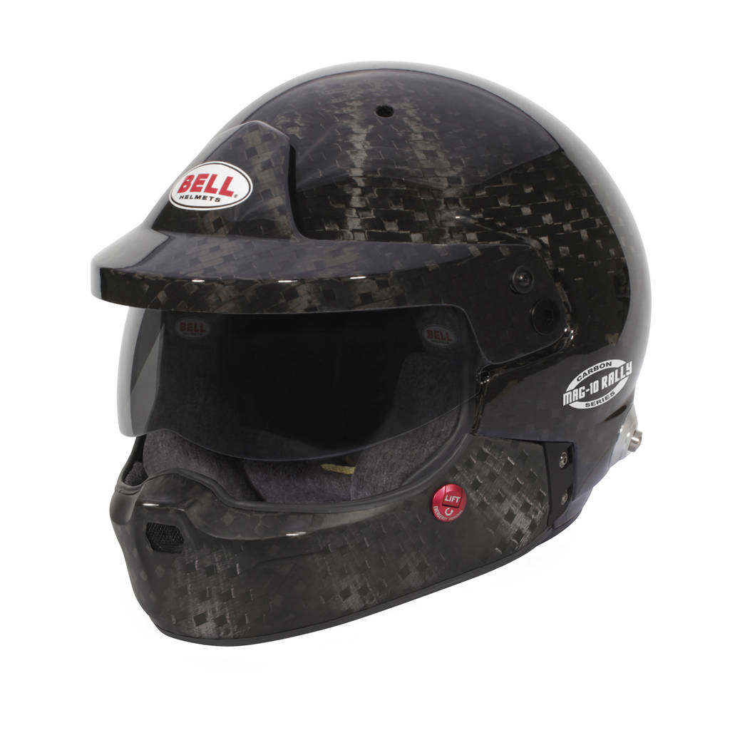 BELL 2081823 Full chin bar kit for HP10/HP10 RALLY helmet, matte carbon Photo-1 