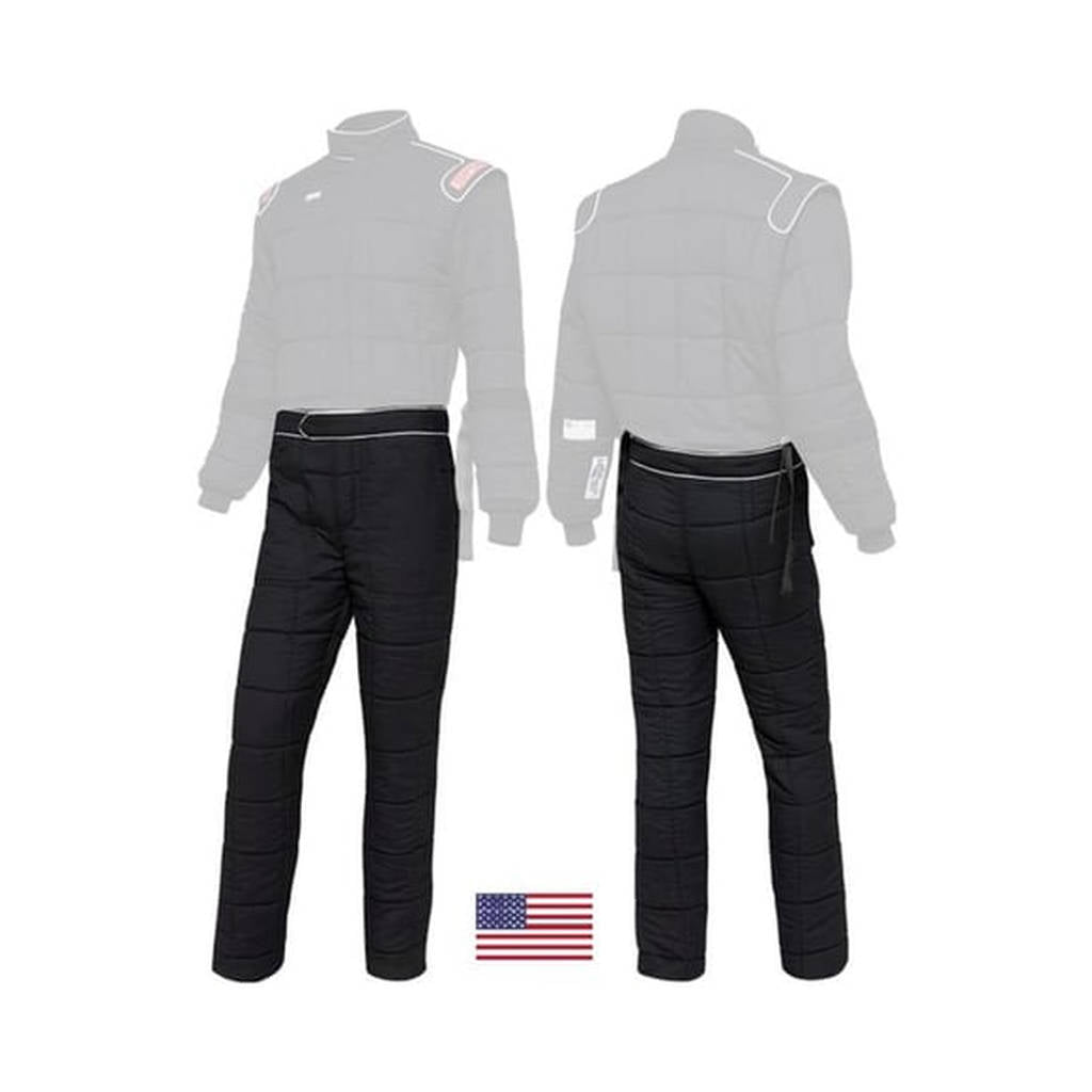 SIMPSON 4902533 Racing Drag Two Piece Racing Suit Pants, SFI 15, Black, Size 2XL Photo-0 