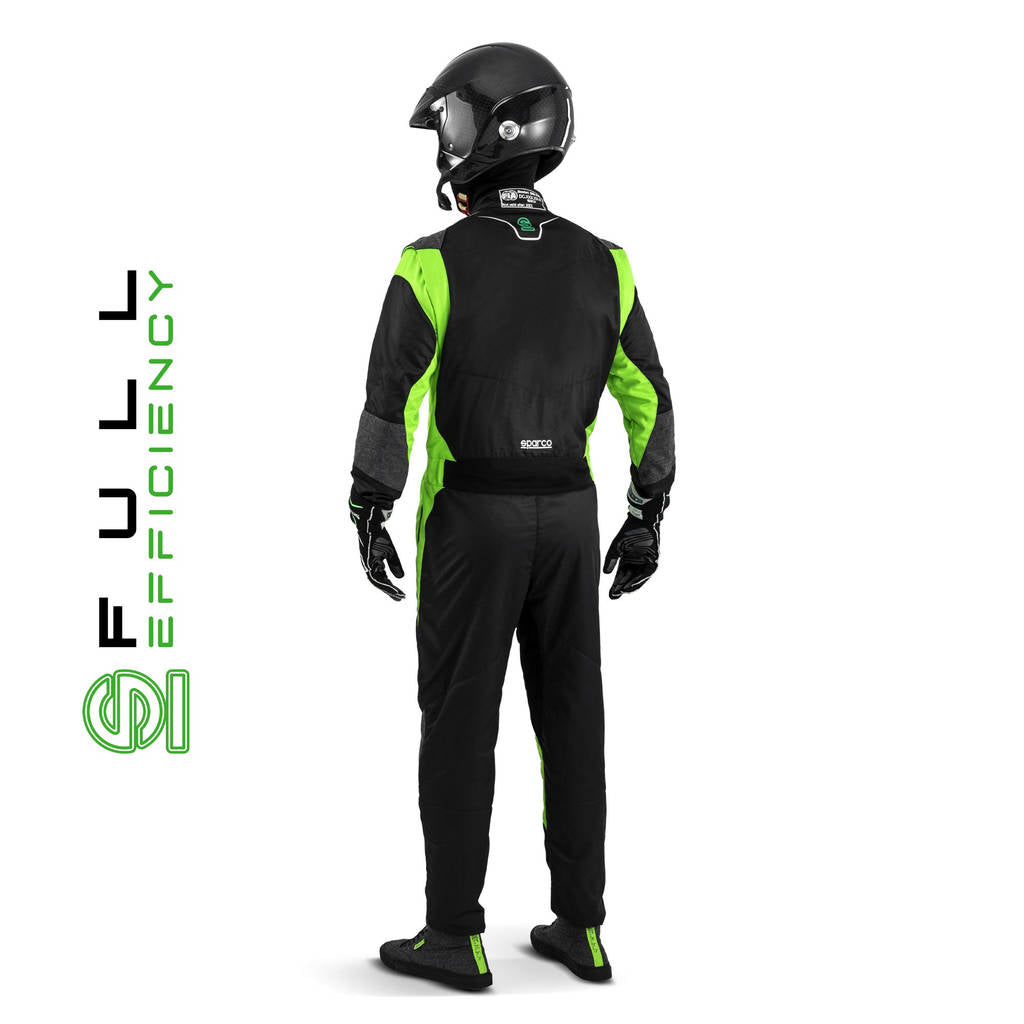 SPARCO 00115548NRVF FUTURA Racing suit, FIA 8856-2018, black/green, size 48 Photo-1 
