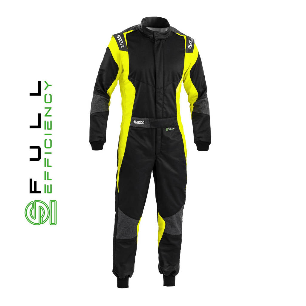 SPARCO 00115558NRGF FUTURA Racing suit, FIA 8856-2018, black/yellow, size 58 Photo-0 