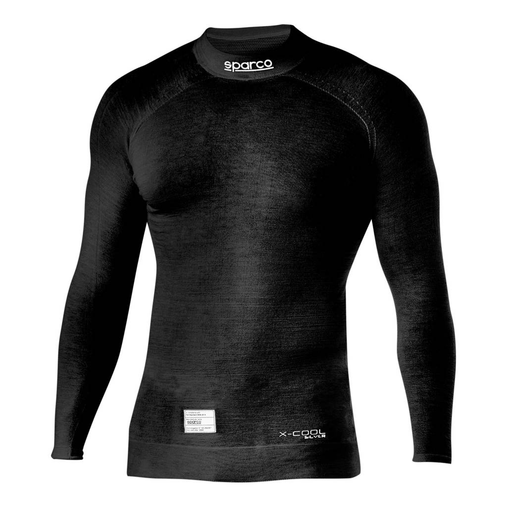 SPARCO 001789MNR6XXX Racing Top underwear RW-11 EVO, FIA 8856-2018, black, size XXXL Photo-0 