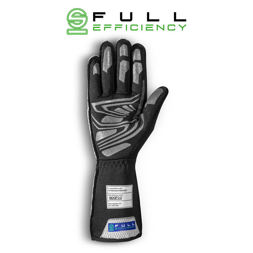 SPARCO 00136510NRGF FUTURA Racing gloves, FIA 8856-2018, black/yellow, size 10 Photo-1 