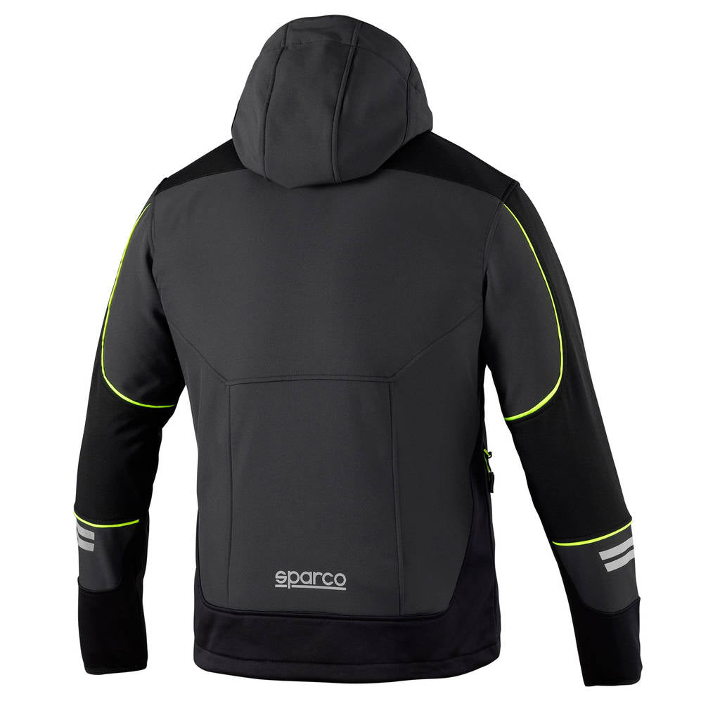 SPARCO 02412GSGF2M TECH Soft-shell, grey/yellow fluo, size M Photo-1 