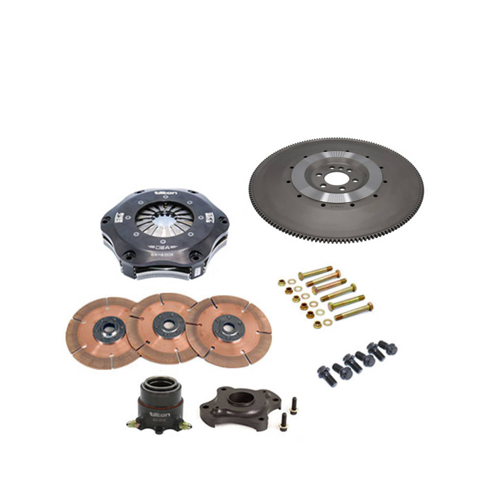 TILTON 56-807 Triple Disc Clutch Kit for CHEVROLET CORVETTE C6 (cerametallic) Photo-0 