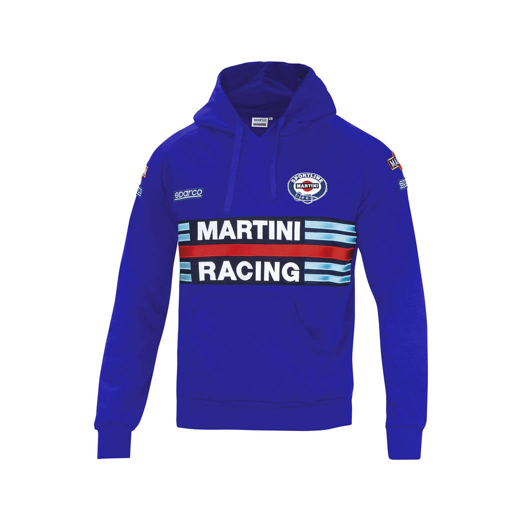 SPARCO 01279MRAZ6XXX HOODIE MARTINI RACING, blue, size XXXL Photo-0 
